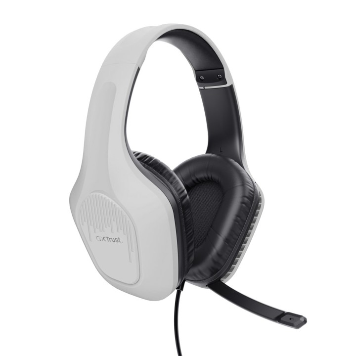 Trust GXT 415W Zirox - cuffia gaming (bianca)