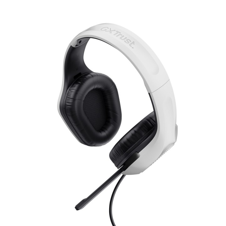 Trust GXT 415W Zirox - cuffia gaming (bianca)