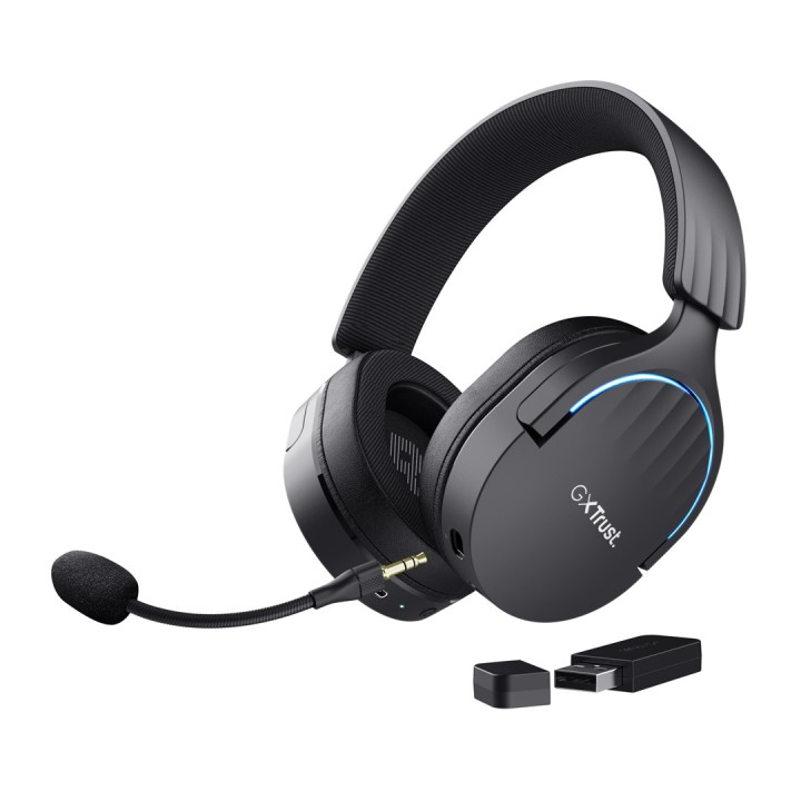Trust GXT 491 Fayzo Cuffia Cablata & Wireless Archetto Gaming USB Type-C Bluetooth nero