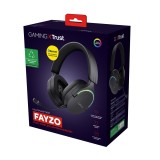Trust GXT 491 Fayzo Cuffia Cablata & Wireless Archetto Gaming USB Type-C Bluetooth nero