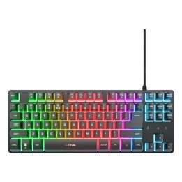Trust GXT 833 Thado TKL tastiera gaming USB QWERTY US inglese nero