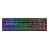 Trust GXT 868 Torix tastiera Gaming USB + RF Wireless + Bluetooth QWERTY US Inglese Nero
