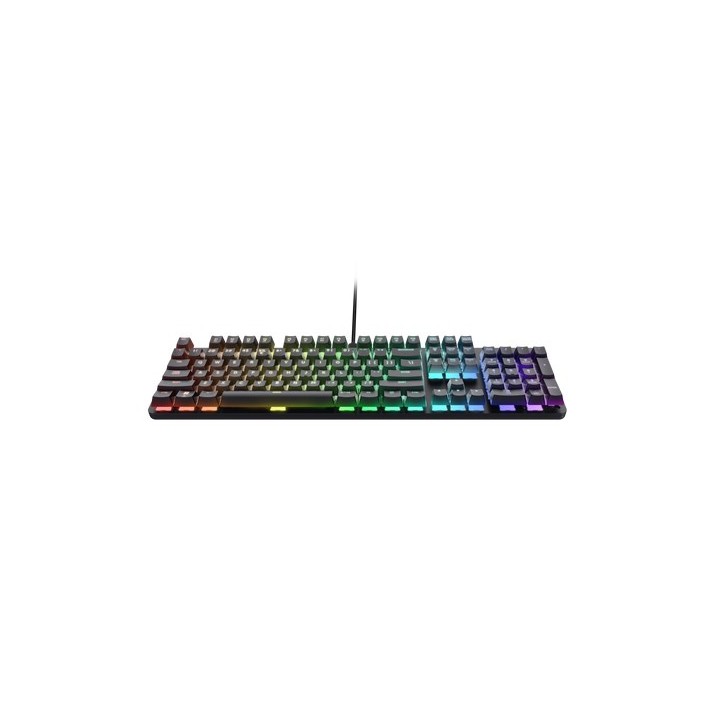 Trust GXT 871 Zora QWERTY US Inglese - tastiera gaming USB (nera)