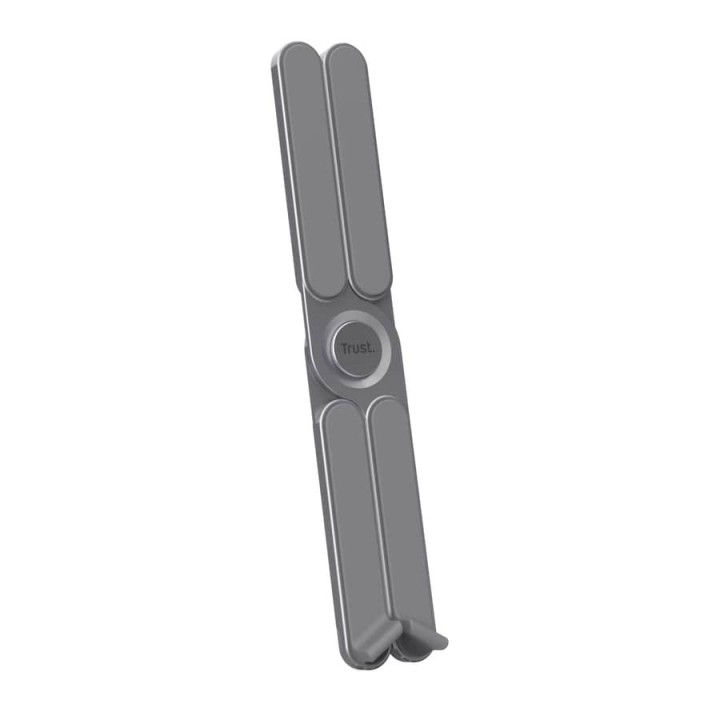 Trust Macy Supporto laptop Metallo Pieghevole Grigio