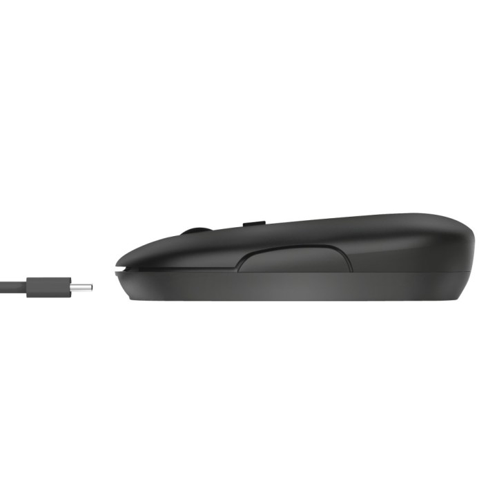 Trust Mouse Ultra-sottile Ricaricabile Wireless Puck