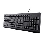 Trust TK-150 tastiera Universal USB QWERTY nero
