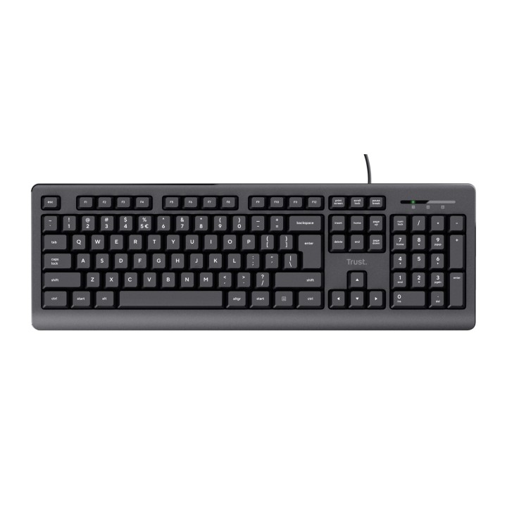 Trust TK-150 tastiera Universal USB QWERTY nero