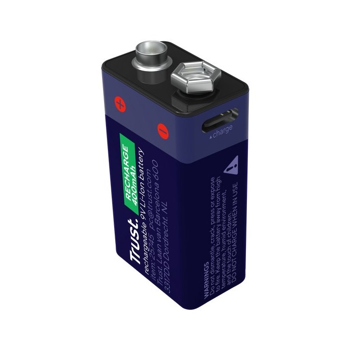 Trust USB-C batteria ricaricabile 9V
