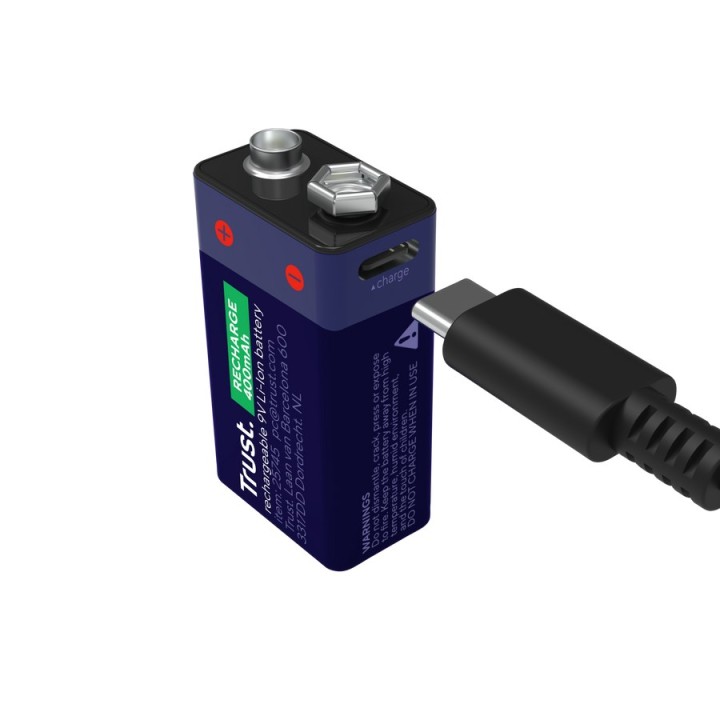 Trust USB-C batteria ricaricabile 9V