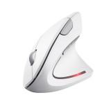 Trust mouse wireless ergonomico verticale Verto bianco (25132)