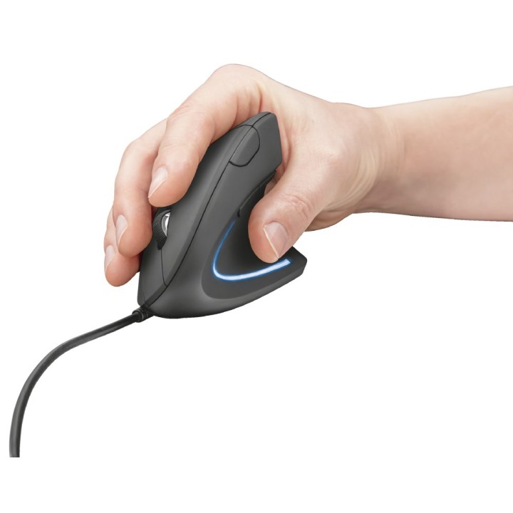 Trust Verto mouse per destrorsi USB Type-A ottico 1600 DPI