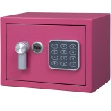 Yale YSV/170/DB2/P Cassaforte da libera installazione 3.8 l Acciaio Rosa