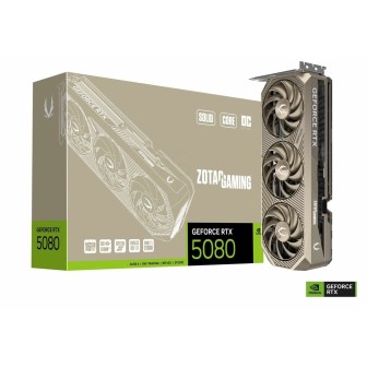 ZOTAC GAMING GeForce RTX 5080 SOLID Core OC scheda grafica 20th Anniversary Edition