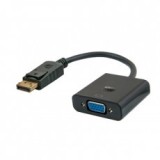 Savio CL-90 adattatore cavo video 0.2 m DisplayPort VGA (D-Sub) nero