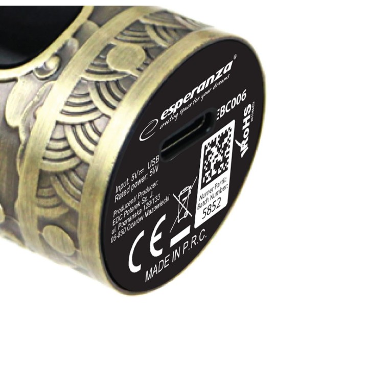 Esperanza EBC006 Tosatrice per capelli senza filo 7 in 1