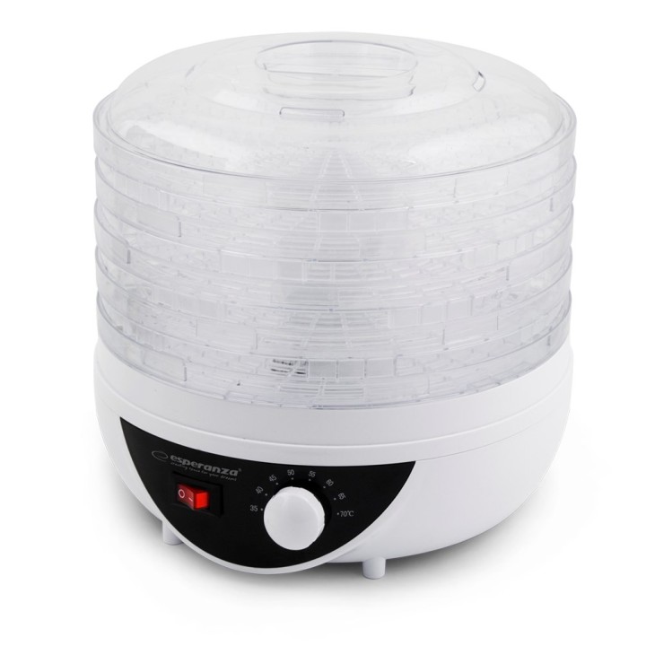 Esperanza EKD002 essiccatore per alimenti nero trasparente bianco 250 W