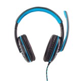 Esperanza EGH330B Fascia sulla testa nero blu