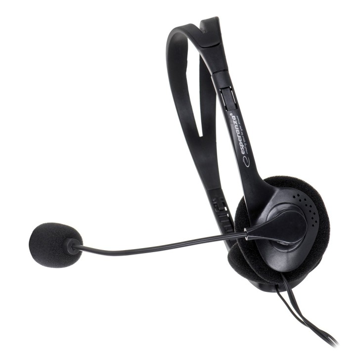 Esperanza EH102 Cuffie/auricolare cablate archetto Chiamate/Musica nero