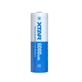 Batteria XTAR 21700 3.6V Li-ion 6000 mAh con protezione