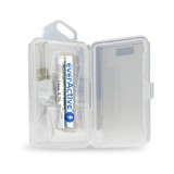 Batteria everActive 18650 3.7V Li-ion 2600mAh micro USB con protezione BOX