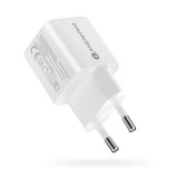 Caricabatterie 1 x USB 1 x USB-C Quick Charge 3.0 20W bianco