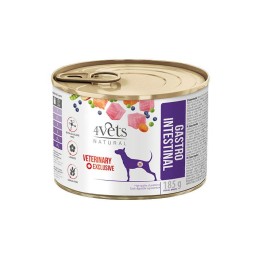 4VETS Natural Gastro Intestinal Cane - cibo umido per cani - 185 g