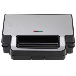 Adler CR 3074 Piastra per panini 2 in 1 nero acciaio inox