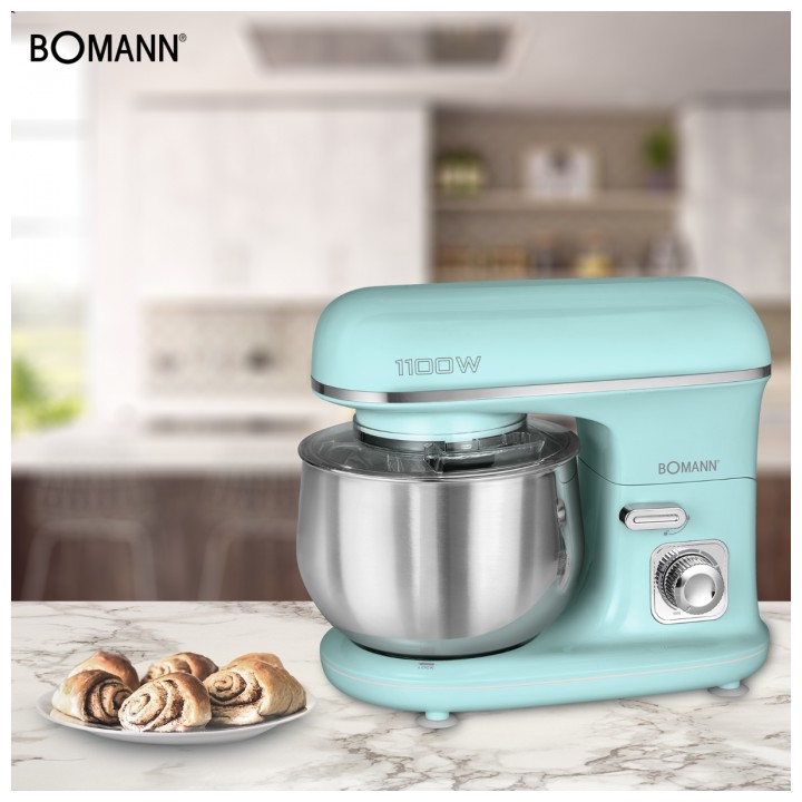 Bomann KM 6030 CB Robot da cucina 1100 W 5 L colore menta