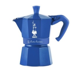 Caffettiera moka per 3 tazze Moka Express 5464 BIALETTI blu