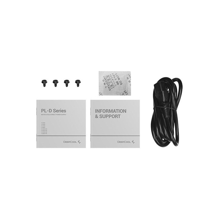 DeepCool PL800D alimentatore 800 W 20+4 pin ATX ATX nero