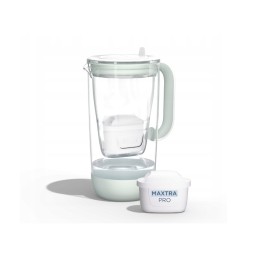 Brita Glass+1MaxtraProPP Brocca filtrante da 2,5 litri | menta