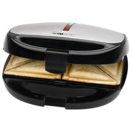 Clatronic ST/WA 3670 Tostapane sandwich 800 W Nero Acciaio inossidabile