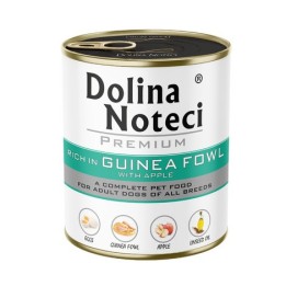 DOLINA NOTECI Premium Ricco di Faraona con Mela - Cibo Umido per Cani – 800g