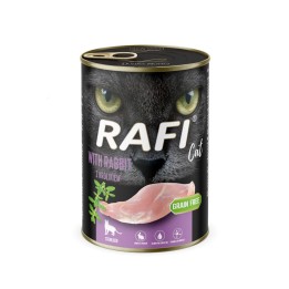 RAFI Gatto Adult con Coniglio - Cibo Umido per Gatti - 400g