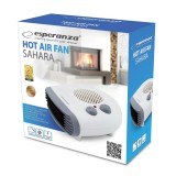 Esperanza EHH003 riscaldatore elettrico da ambiente Interno grigio bianco 2000 W