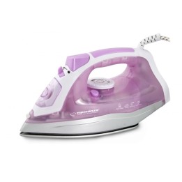 Esperanza EHI004 ferro da stiro a vapore piastra in ceramica 2400 W viola bianco