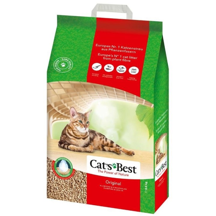 Lettiera per gatti CAT’S BEST EcoPlus 20l
