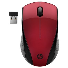 HP mouse wireless 220 (rosso tramonto)