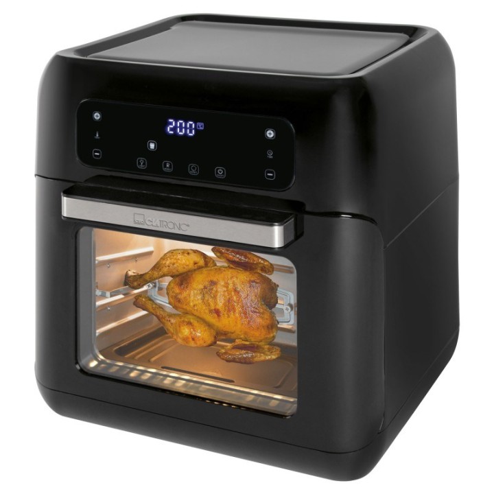 Clatronic FR 3747 H Friggitrice 11 L 1500 W Friggitrice ad aria calda Nero