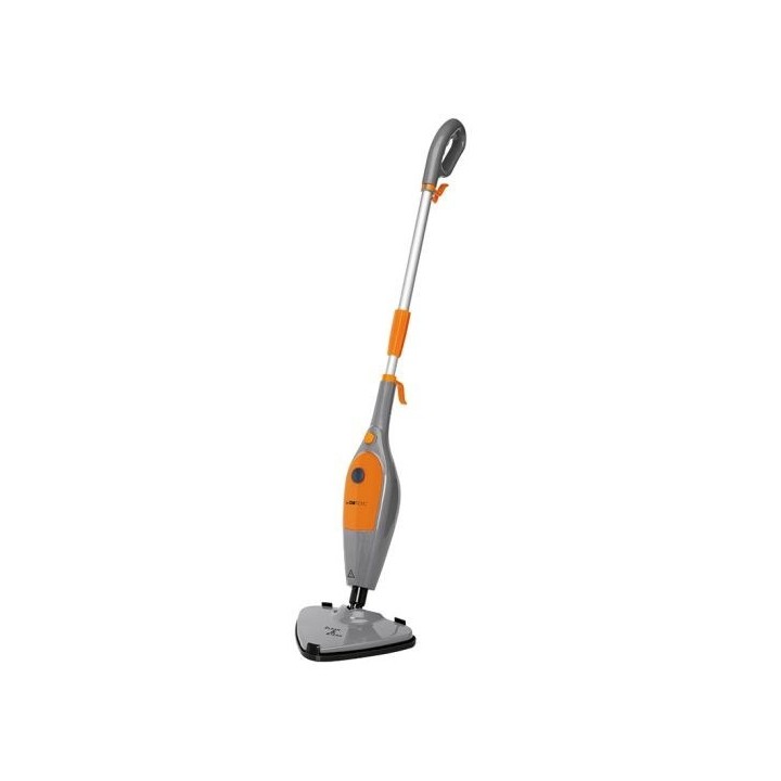 Clatronic DR 3539 Pulitore a vapore portatile 0.3 L 1500 W Grigio Arancione