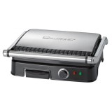 Clatronic KG 3487 griglia elettrica (2000W da tavolo nero e argento)
