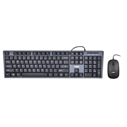 iBox IKMS606 tastiera mouse incluso home USB QWERTY UK inglese nero