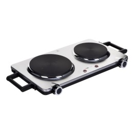 Clatronic DKP 3668 E Nero Acciaio inossidabile Piastra sigillata da banco 2 zona(e)