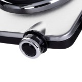 Clatronic DKP 3668 E Nero Acciaio inossidabile Piastra sigillata da banco 2 zona(e)