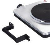Clatronic DKP 3668 E Nero Acciaio inossidabile Piastra sigillata da banco 2 zona(e)