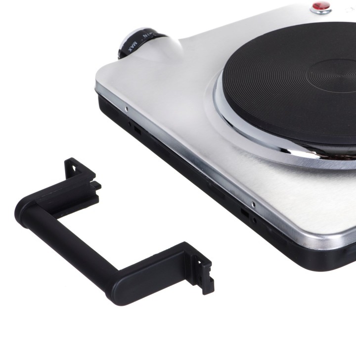 Clatronic DKP 3668 E Nero Acciaio inossidabile Piastra sigillata da banco 2 zona(e)