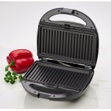 Clatronic ST/WA 3670 Tostapane sandwich 800 W Nero Acciaio inossidabile