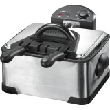 Clatronic FR 3195 Friggitrice 4 L 2000 W Nero Acciaio inossidabile