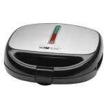 Clatronic ST/WA 3670 Tostapane sandwich 800 W Nero Acciaio inossidabile
