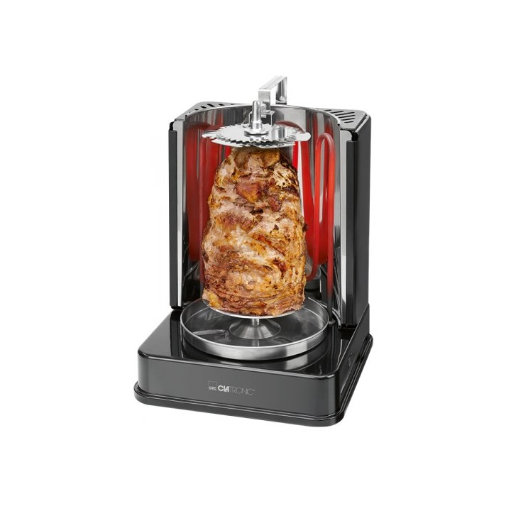 Clatronic DVG 3686 Griglia elettrica Nero 1400 W